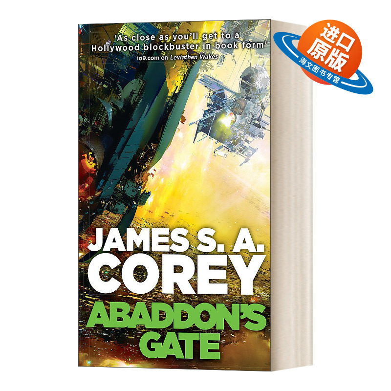 英文原版小说 Abaddon's Gate 苍穹浩瀚3 阿巴登之门 英文版 进口英语原版书籍