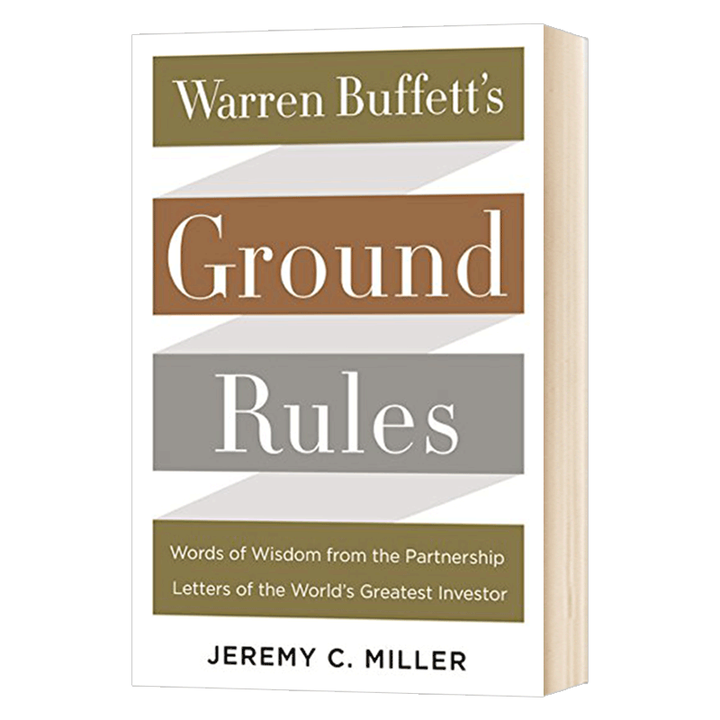 巴菲特致股东的信 投资原则篇 英文原版 精装 Warren Buffett's Ground Rule 巴菲特的基本规则 英文版 进口原版英语经济学书籍