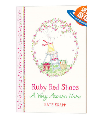 英文原版 Ruby Red Shoes A Very Aware Hare红鞋子露比 精装 儿童绘本故事获奖作品 英文版 进口英语原版书籍