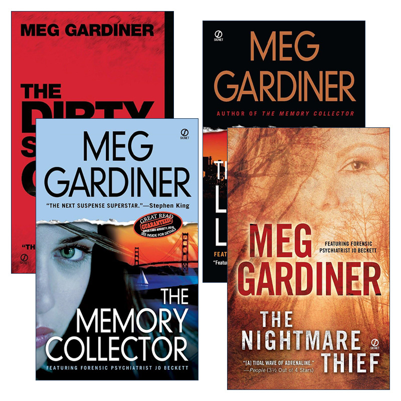 英文原版 Jo Beckett系列1-4册 惊悚推理小说 Meg Gardiner梅格·嘉迪纳 英文版 进口英语原版书籍