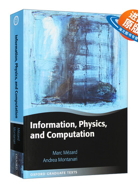 英文原版 精装 Information Physics and Computation 信息 物理与计算 英文版 进口英语原版书籍