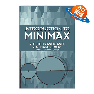 Introduction 数学 英文原版 Dem 进口英语原版 Minimax 英文版 书籍 极小化极大导论 yanov