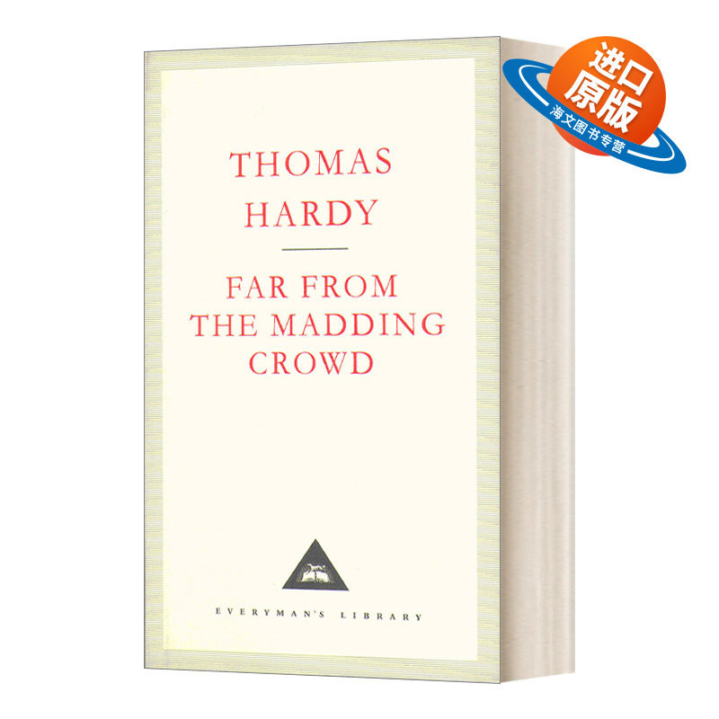 英文原版小说 Far from the Madding Crowd 远离尘嚣 托马斯·哈代 Everyman精装版 英文版 进口英语原版书籍
