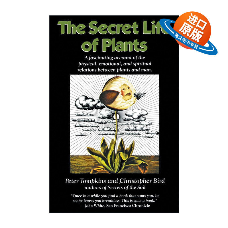 英文原版 The Secret Life of Plants 植物的秘密生命 英文版 进口英语原版书籍