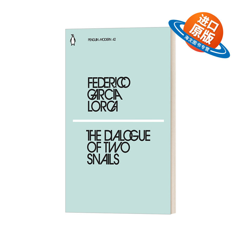 英文原版 The Dialogues of Two Snails 两个蜗牛的对话 洛尔迦 企鹅现代经典小绿书系列 英文版 进口英语原版书籍