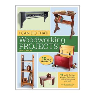 英文原版 I Can Do That Woodworking Projects 优质家具木工制作指南 第三版 David Thiel 英文版 进口英语原版书籍