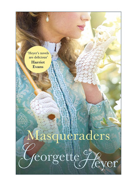 英文原版 Masqueraders 假面危机 乔吉特·海尔摄政浪漫喜剧小说 古典言情 英文版 进口英语原版书籍