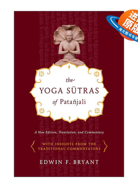 英文原版 The Yoga Sutras of Patanjali A New Edition Translation and Commentary 瑜伽之祖帕坦伽利 瑜伽指南 英文版