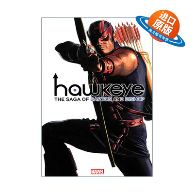 英文原版 Hawkeye By Fraction & Aja The Saga of Barton and Bishop 鹰眼 巴顿与毕肖普的传奇故事 漫威漫画 进口英语原版书籍