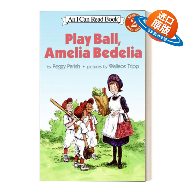 英文原版 Play Ball  Amelia Bedelia 玩球吧，阿米莉亚 糊涂女佣分级阅读 I Can Read Level 2 英文版 进口英语原版书籍