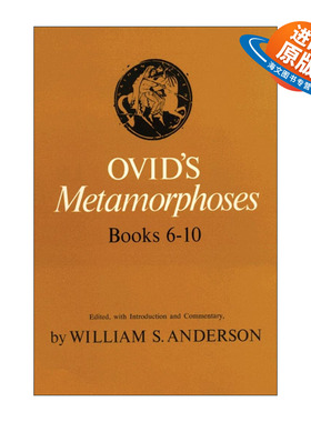 英文原版 Ovid's Metamorphoses 奥维德变形记6-10卷 英文评注本 William S. Anderson 英文版 进口英语原版书籍