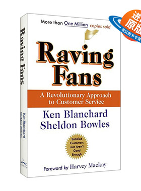 英文原版 Raving Fans 顾客也疯狂 打造革命性的全方位服务 肯·布兰佳 精装 英文版 进口英语原版书籍