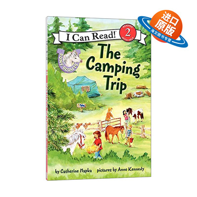 英文原版 Pony Scouts The Camping Trip 露营 小马童子军分级阅读 I Can Read 2 英文版 进口英语原版书籍