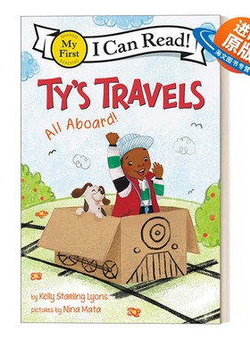 英文原版 Ty's Travels All Aboard! 泰的旅行 开船啦 My First I Can Read分级阅读 英文版 进口英语原版书籍