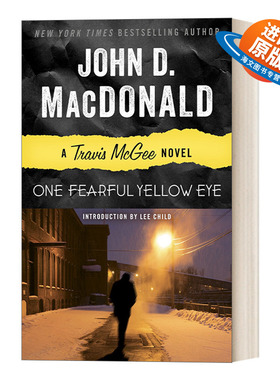 英文原版 Travis McGee 8 One Fearful Yellow Eye 麦基探案系列8 一只可怕的黄眼睛 美国国家图书奖获得者 英文版 进口英语书籍