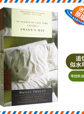 普鲁斯特 追忆似水年华 卷一：在斯万家那边 In Search of Lost Time Volume I Swann's Way 法国经典名著进口书籍