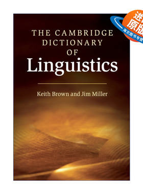英文原版 The Cambridge Dictionary of Linguistics 剑桥语言学辞典 英文版 进口英语原版书籍