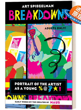 英文原版 Breakdowns Pantheon Graphic Library 崩溃 漫画 2022美国国家图书基金会终身成就奖 Art Spiegelman 英文版 进口书籍