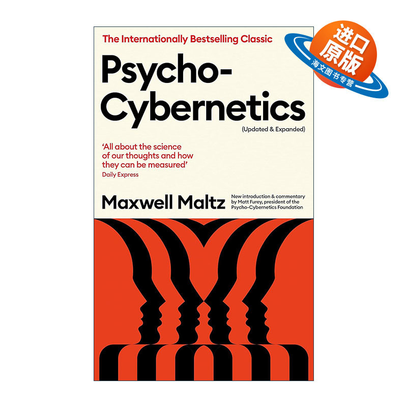 英文原版 Psycho-Cybernetics 心理控制方法 麦克斯威尔·马尔茨 英文版 进口英语原版书籍