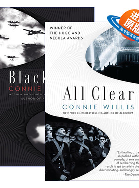 英文原版 All Clear系列2册 科幻小说 星云奖、雨果奖得主Connie Willis 警报解除 灯火管制 英文版 进口英语原版书籍