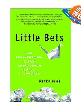 英文原版 Little Bets 小赌大胜 卓越的公司如何实现突破性的创新与变革 英文版 进口英语原版书籍
