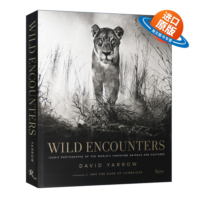英文原版 精装 Wild Encounters 世界消失的动物和文化的标志性照片 英文版