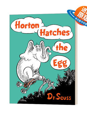 英文原版 Horton Hatches the Egg 霍顿孵蛋 苏斯博士 精装 Classic Seuss 英文版 进口英语原版书籍