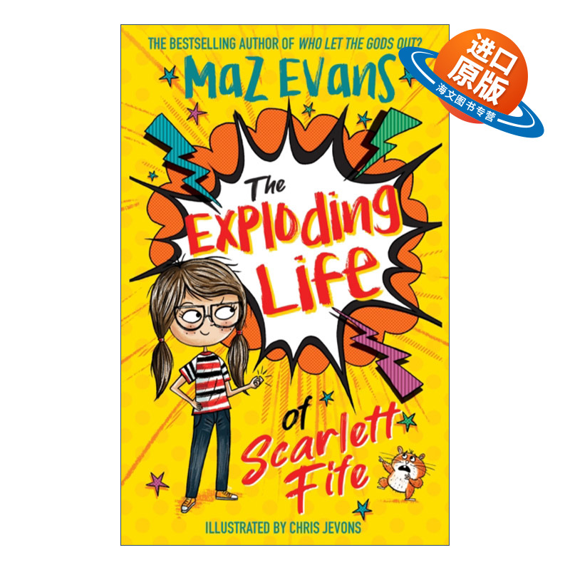 英文原版 The Exploding Life of Scarlett Fife斯嘉丽法夫的爆炸生活 章节桥梁书 The Exploding Life of Scarlett Fife 1 英文版
