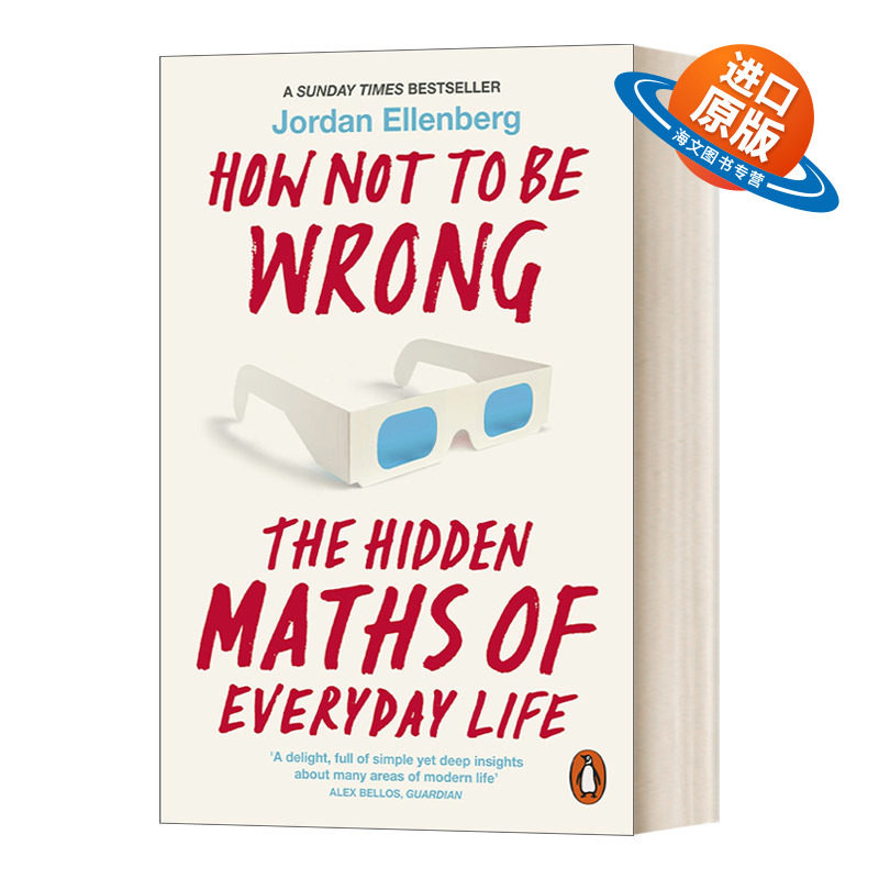 英文原版 How Not to be Wrong 魔鬼数学 大数据时代 数学思维的力量 英文版 进口英语原版书籍