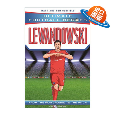 英文原版 Lewandowski 超级足球明星人物传记 罗伯特 莱万多夫斯基 Ultimate Football Heroes 英文版 进口英语原版书籍