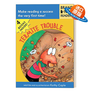 英文原版绘本 Termite Trouble Brand New Readers 小白蚁的麻烦 儿童绘本 Candlewick分级读物 英文版 进口英语原版书籍