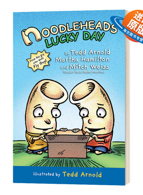 英文原版 Noodleheads Lucky Day 5 傻瓜面条头小子5 幸运的一天 全彩漫画 儿童故事图画书 通粉的幸运日 英文版 进口英语原版书籍