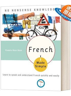 英文原版 French Made Simple Learn to speak and understand French quickly and easily 英文版 进口英语原版书籍