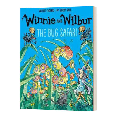 英文原版 Winnie & Wilbur the Bug Safari 女巫温妮与黑猫威尔伯 虫子之旅 儿童英语故事绘本 英文版 进口英语原版书籍