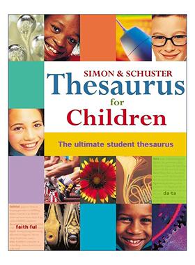 英文原版 Simon & Schuster Thesaurus for Children 西蒙与舒斯特儿童词典 精装 英文版 进口英语原版书籍