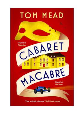 英文原版 Cabaret Macabre 恐怖卡巴莱 汤姆·米德畅销悬疑推理小说 精装 英文版 进口英语原版书籍