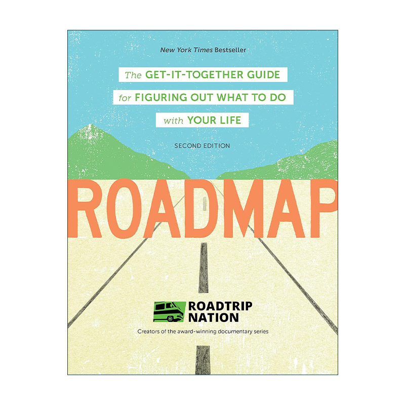 英文原版 Roadmap 路线图 找到生活方向的联合指南 职业转变建议书 自我帮助工作手册 英文版 进口英语原版书籍