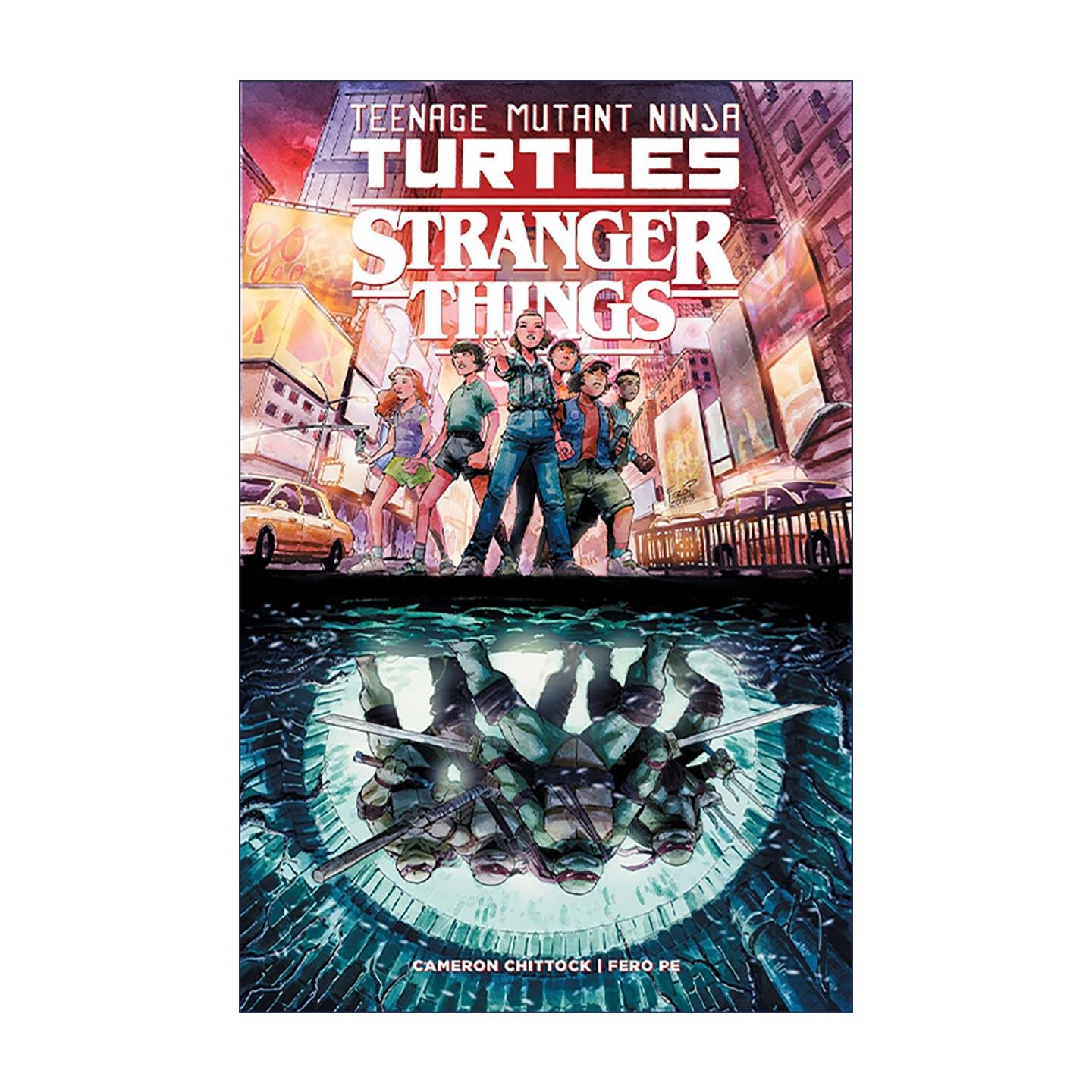 英文原版 Teenage Mutant Ninja Turtles x Stranger Things 忍者神龟 怪奇物语 IDW漫画 英文版 进口英语原版书籍