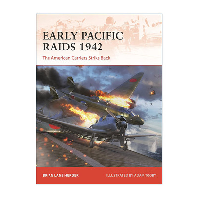 英文原版 Early Pacific Raids 1942 二战早期太平洋空袭 战争历史系列 英文版 进口英语原版书籍