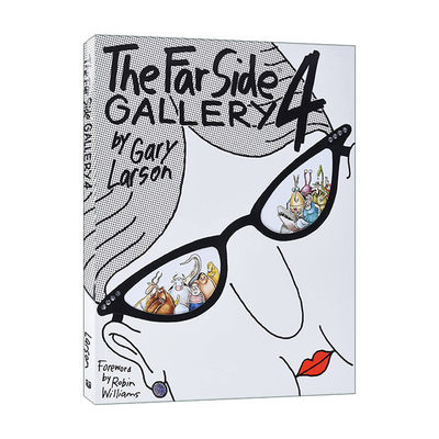 英文原版 The Far Side Gallery 4 远端画廊4 漫画集 黑色幽默 盖里拉森 英文版 进口英语原版书籍