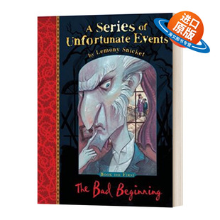 英文原版 The Bad Beginning 波特莱尔大冒险1 悲惨的开始 英文版 进口英语原版书籍