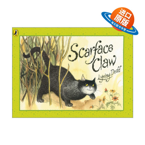 英文原版 Scarface Claw 疤面猫 新西兰作家Lynley Dodd经典儿童绘本 英文版 进口英语原版书籍