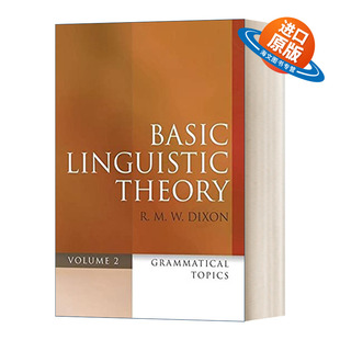 英文原版 Basic Linguistic Theory Volume 2 基础语言学理论 卷2 语法主题 英文版 进口英语原版书籍