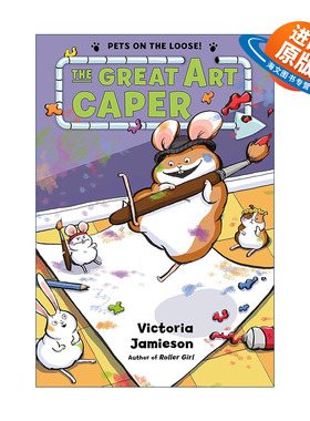 英文原版 The Great Art Caper 艺术大骗局 全彩漫画 Pets on the Loose 2 英文版 进口英语原版书籍