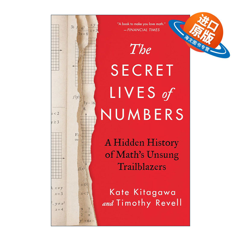 英文原版 The Secret Lives of Numbers 数字的秘密生活 数学史 精装 凯特·喜多川 英文版 进口英语原版书籍