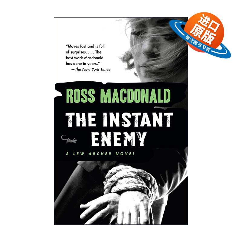 英文原版 The Instant Enemy Lew Archer Series 14 恋情与金钱 移动飞靶作者 英国金匕首奖得主Ross Macdonald 进口英语原版书籍