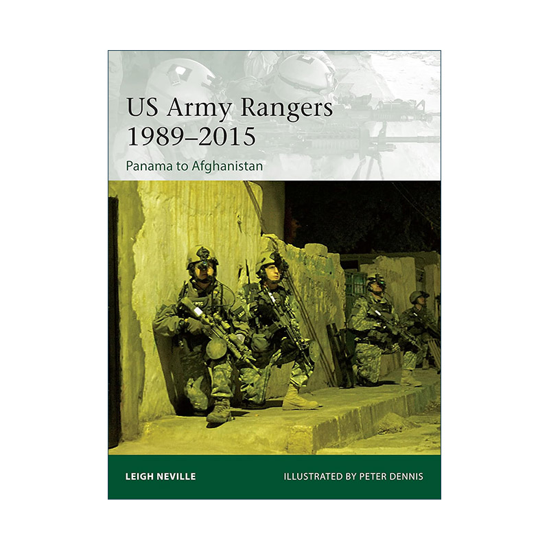 英文原版 US Army Rangers 1989–2015 美国陆军游骑兵 军事精锐系列 英文版 进口英语原版书籍