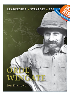 英文原版 Orde Wingate 历史上著名的指挥官系列 奥德·温盖特 插图历史 英文版 进口英语原版书籍