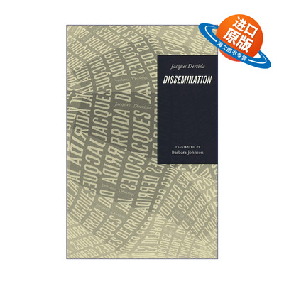 英文原版 Dissemination 播撒 传播 Jacques Derrida雅克·德里达 英文版 进口英语原版书籍