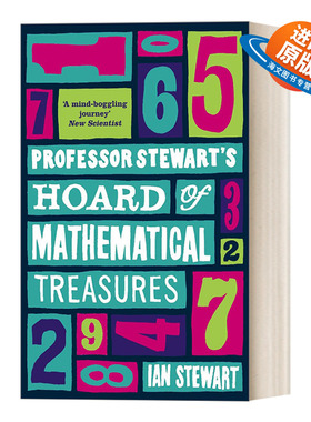 英文原版 Professor Stewart's Hoard of Mathematical Treasures 数学万花筒2 五彩缤纷的数学问题及知识 英文版 进口英语书籍